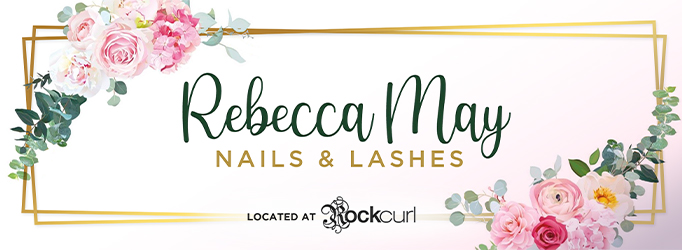 Rebecca May Nails & Lashes. Rebecca is a qualified nail and lash technician specialising in gel nails and lash extensions. 